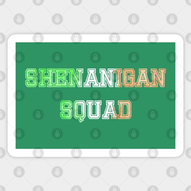 Shenanigan Squad Group St Patrick’s Day Sticker by RoserinArt